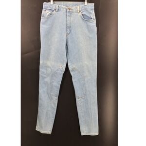 Vintage Millers Light Wash Blue equestrian riding denim Jeans breeches 34